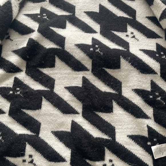 Diesel houndstooth oversized car face cardigan - Picture 7 of 9